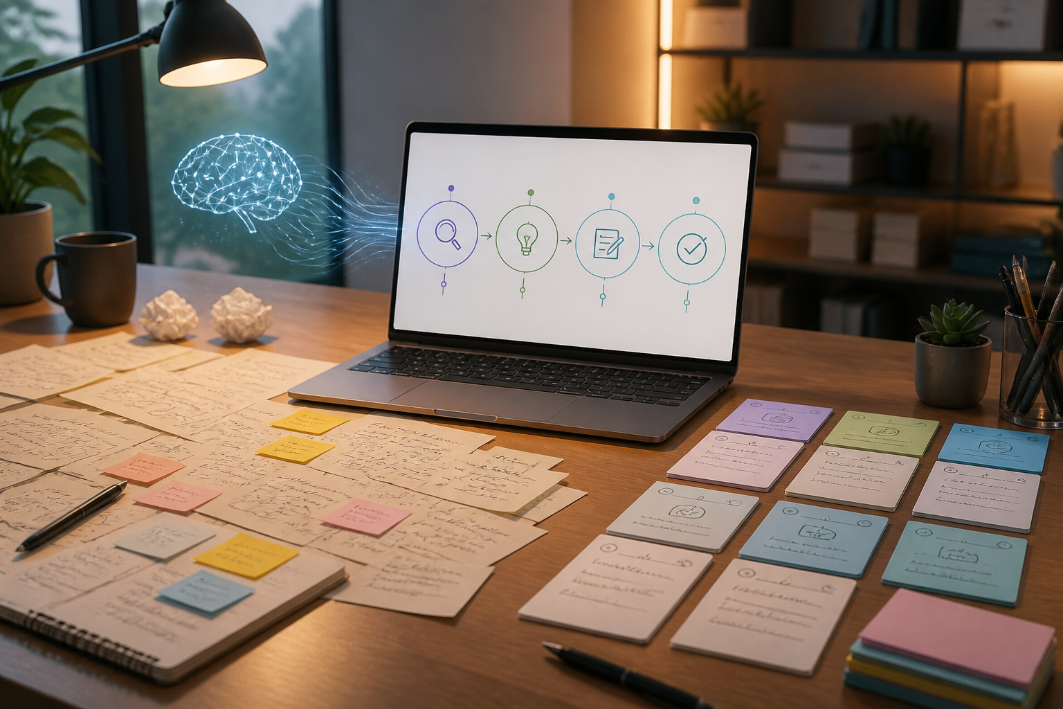 Jangan Langsung Minta Jawaban: Workflow AI 4 Tahap untuk Mengolah Ide Mentah