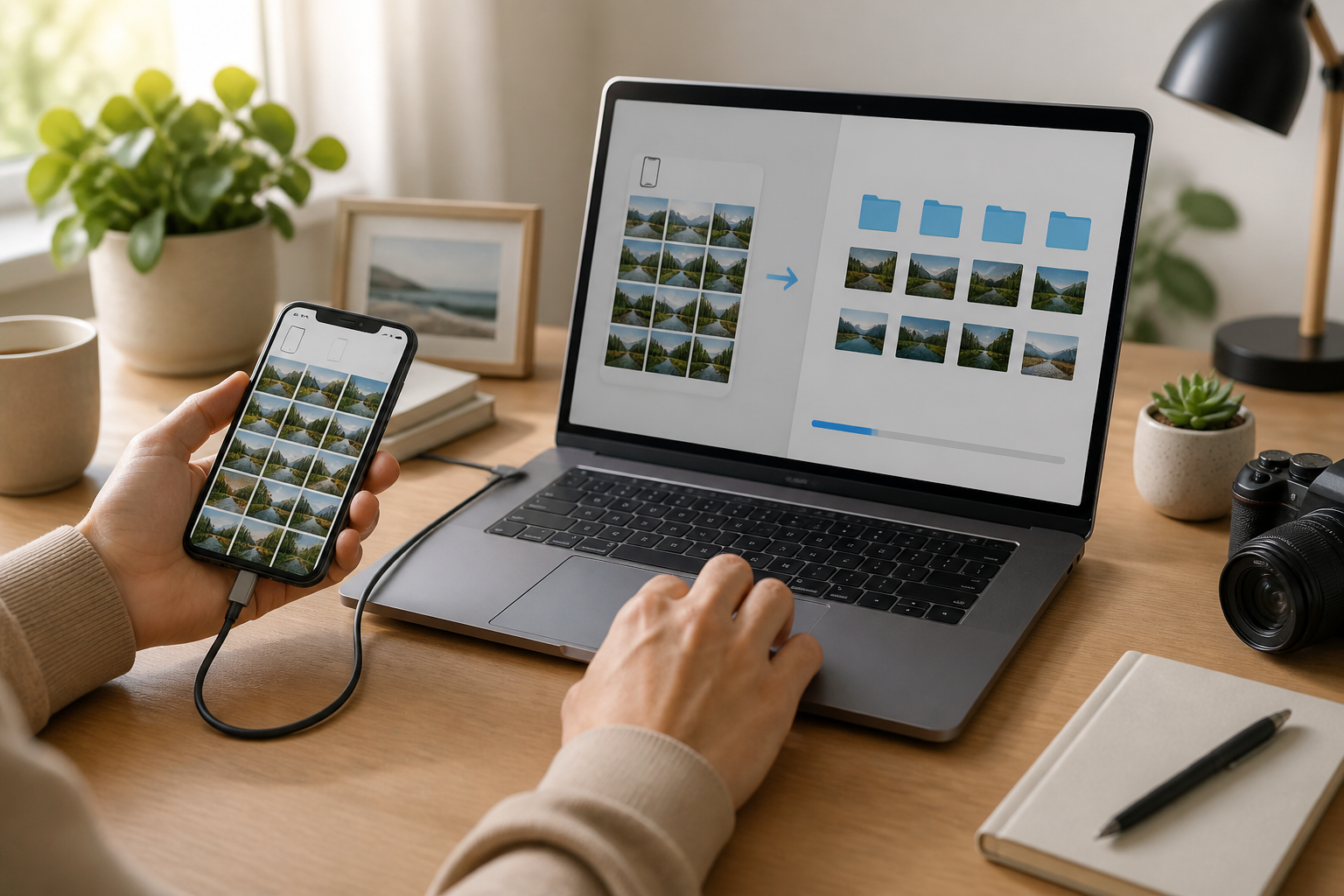 Cara Memindahkan Foto dari HP ke Laptop Tanpa Bingung